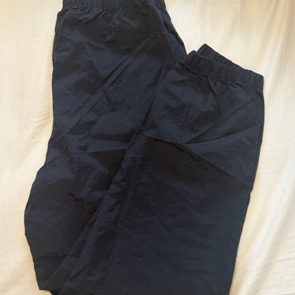 Black Track Joggers